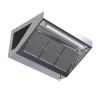 Hotte Snack 700 Led Sans Moteur Dynasteel - Comp. 1400 mm, Inox AISI304