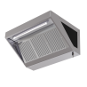 Hotte Snack 700 Led Sans Moteur Dynasteel - Comp. 1400 mm, Inox AISI304