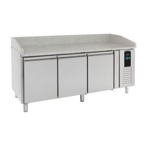 Pizza Preparation Table with 3 Doors - 410 L - CombiSteel