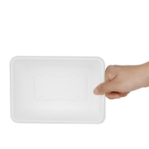 Barquetes Alimentares em Bagaço Fiesta Compostável 800ml - Lote de 100 - Fiesta Green