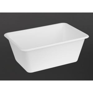 Compostable Bagasse Food Trays 1000ml - Pack of 100 - Fiesta Green
