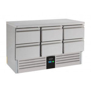 Mesa Refrigerada Positiva com 6 Gavetas - 400 L - CombiSteel