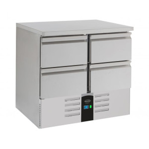 Mesa Refrigerada Positiva com 4 Gavetas - 257 L - CombiSteel