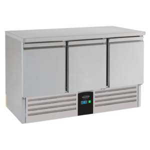Mesa Refrigerada Positiva com 3 Portas Energy Line - 400 L