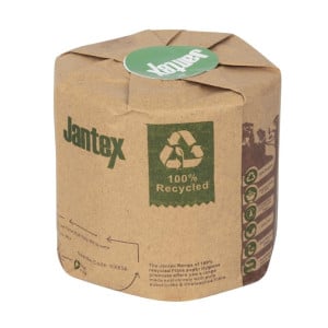 Rolos de Papel Higiênico Reciclado 3 Camadas 260 Folhas - Lote de 36 - Jantex