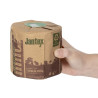 Rolos de Papel Higiênico Reciclado 3 Camadas 260 Folhas - Lote de 36 - Jantex