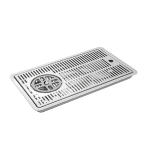 Rince-Verre com Bandeja de Drenagem Embutida - L 400 mm - FourniResto