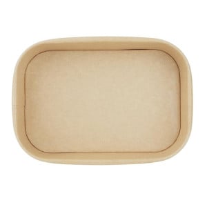 Rectangular Recyclable Food Trays 500 ml - Pack of 300 - Fiesta Green
