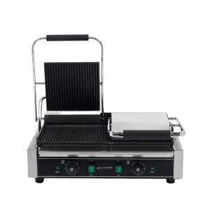 Grill Panini Duplo - Placas Ranhuradas - Dynasteel