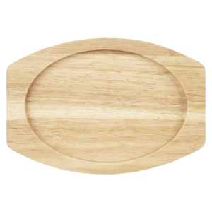 Tábua para Prato Oval em Ferro Fundido - 260x165 mm