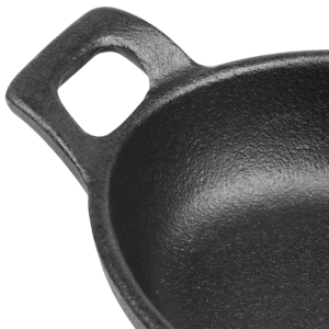 Prato Oval com Alças em Ferro Fundido - 180 x 120 mm