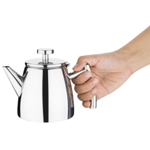 Bule Isolado Cônico em Inox - 0.35 L