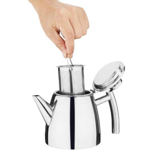 Bule Isolado Cônico em Inox - 0.35 L