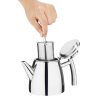 Bule Isolado Cônico em Inox - 0.35 L