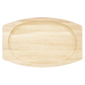 Tábua para Prato Oval em Ferro Fundido - 335x205 mm