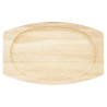 Tábua para Prato Oval em Ferro Fundido - 335x205 mm