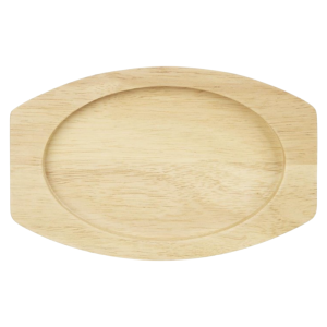 Tábua para Prato Oval em Ferro Fundido - 230x135 mm