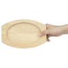 Tábua para Prato Oval em Ferro Fundido - 230x135 mm