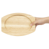 Tábua para Prato Oval em Ferro Fundido - 260x165 mm