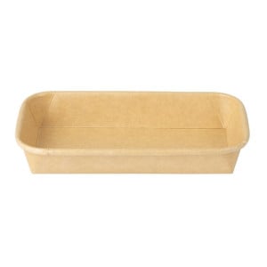 Barquetes de Sushi Recicláveis 160 x 90 mm - Lote de 300 - Fiesta Green