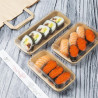 Barquetes de Sushi Recicláveis 220 x 90 mm - Lote de 300 - Fiesta Green
