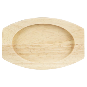 Tábua para Prato Oval em Ferro Fundido - 210x120 mm