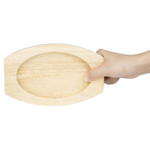 Tábua para Prato Oval em Ferro Fundido - 210x120 mm