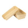 Barquettes à Sushi Recyclable 220 x 137 mm - Lot de 300 - Fiesta Green