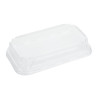 Tampas PET Bandejas para Sushi GEHX286 - Lote de 300 - Fiesta Green