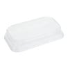PET Lids Sushi Trays GEHX287 - Pack of 300 - Fiesta Green