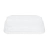 PET Lids Sushi Trays GEHX288 - Pack of 300 - Fiesta Green