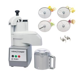 Combined Cutter and Vegetable Slicer Robot Coupe R 301