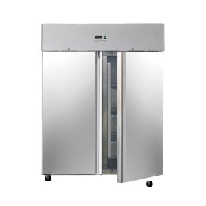 Armoire Réfrigérée Positive 1400 L Inox GN 2/1 – 2 Portas