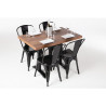 Plateau de Table Carvalho Rústico 700mm Bolero: Qualidade e elegância para o seu espaço
