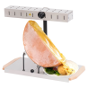 Aparelho de Raclette Alpina em Aço Inoxidável