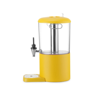 Fonte de Suco de Fruta UNIQ 4 L - Amarelo - HENDI