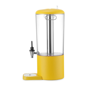 Fonte de Suco de Fruta UNIQ 8 L - Amarelo - HENDI