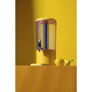 Fonte de Suco de Fruta UNIQ 8 L - Amarelo - HENDI