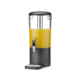 Fonte de Suco de Fruta UNIQ 8 L - Preto - HENDI