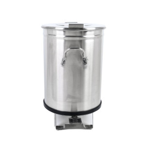 Lixeira Inox com Pedal - 100 L - Dynasteel