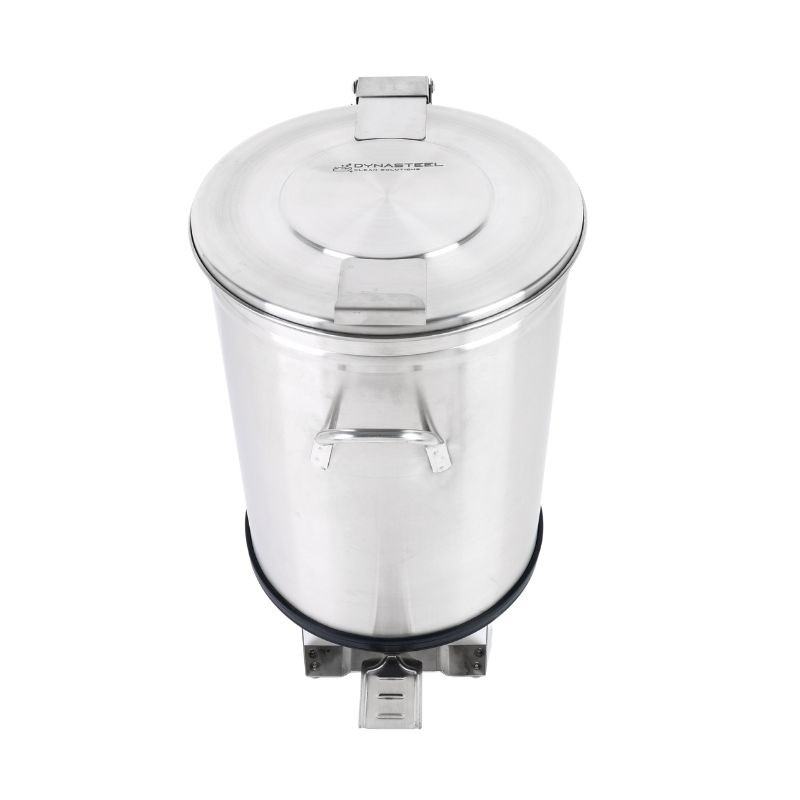 Lixeira Inox com Pedal - 100 L - Dynasteel