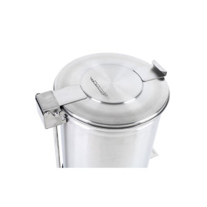 Lixeira Inox com Pedal - 100 L - Dynasteel