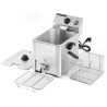 Professional Deep Fryer 8 L with Drain - Dynasteel
