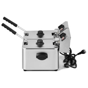 Friteuse Professionnelle 2 x 4 L - Dynasteel