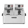 Professional Deep Fryer 2 x 4 L - Dynasteel
