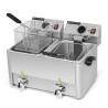Fritadeira Profissional 2 x 8 L com Drenagem - Dynasteel