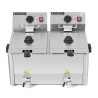 Fritadeira Profissional 2 x 8 L com Drenagem - Dynasteel