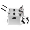 Fritadeira Profissional 2 x 8 L com Drenagem - Dynasteel