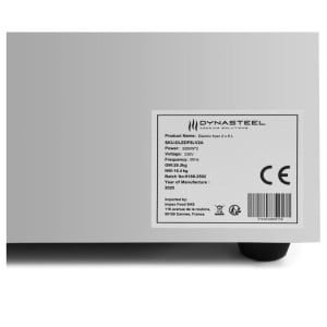 Fritadeira Profissional Premium 2 x 8 L com Drenagem - Dynasteel