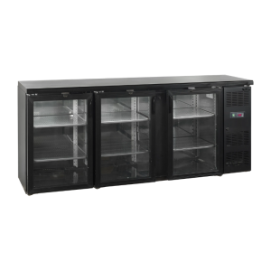Arrière-Bar Refrigerado 3 Portas de Vidro - 442 L | TEFCOLD CBC310G